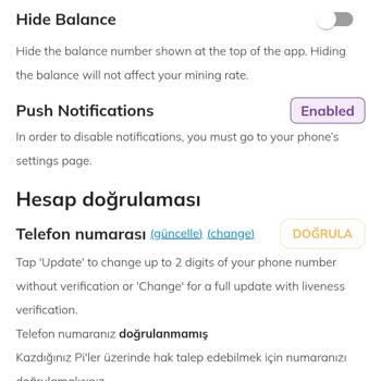 Pi Network Kyc Numara Güncelleme Sorunu Ve Onay Bekleme Süreci