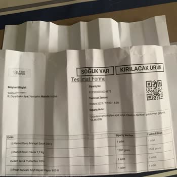 Eksik Etiketleme İle Güvensiz Ürün Deneyimi