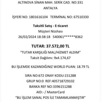 Turistica'dan Hizmet Alamama Ve Geri Ödeme Sorunu