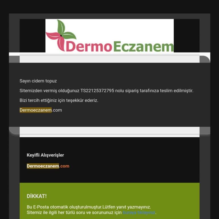 Yarım Kalan Nemlendirici Hayal Kırıklığı