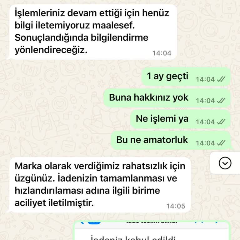 Geciken İade Ve İletişim Sorunları: Müşteri Mağduriyeti