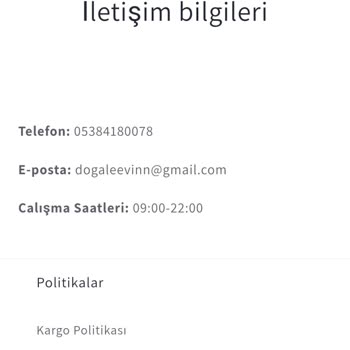 Doğal Evin İletişimsizliği Ve İade Sorunu