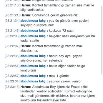 Ödeme Sürecinde Uzun Bekleyiş Ve Belge Talepleri