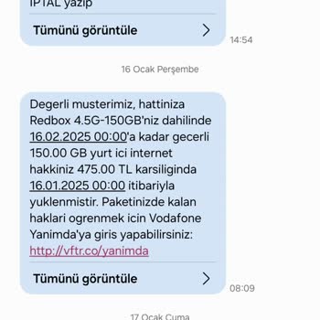 Vodafone Fatura Ve Taahhüt Sorunları: Müşteri Hizmetleri Tutarsızlığı
