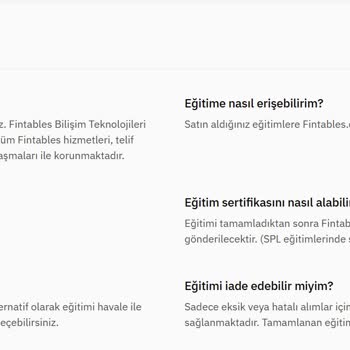 Eğitim İçeriğinin Güncelliği Konusunda Hayal Kırıklığı Ve İade Talebi
