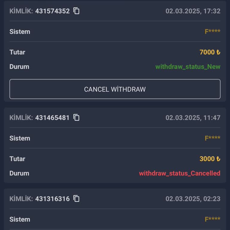 Grand Royal Bet / Grbets Ödeme Sorunu: Site 7K Ödemeyi Gerçekleştiremiyor