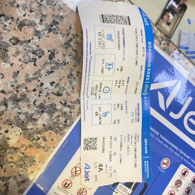 Uçak İptali Sonrası Maddi Zarar