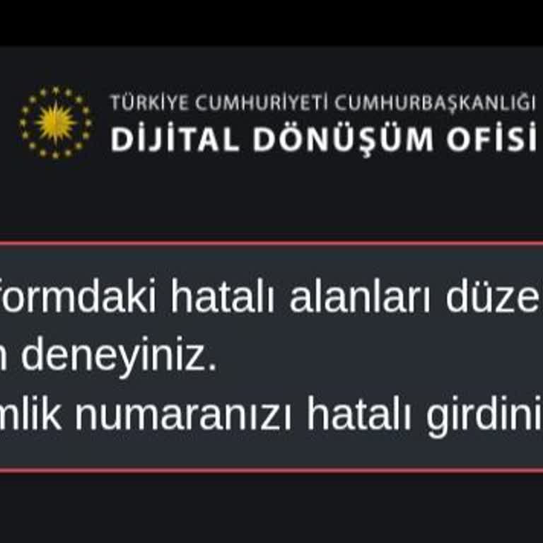E-Devlet Uygulaması Şifre Sorunu Ve Sınav Başvurusu Stresi