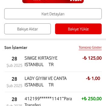 Vodafone Pay'de Geri Ödeme Sorunu Ve Müşteri Hizmetleri Desteği Eksikliği