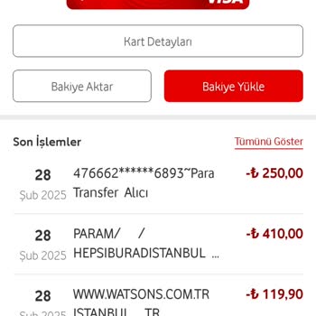 Vodafone Pay'de Geri Ödeme Sorunu Ve Müşteri Hizmetleri Desteği Eksikliği