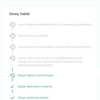 Hasar Dosyası Onay Sürecinde Gecikme