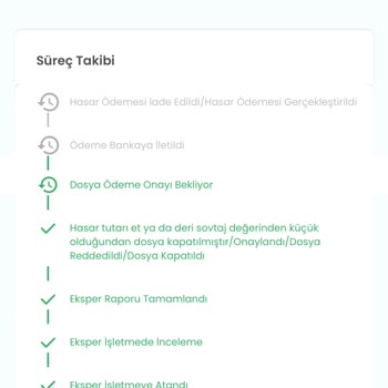 Hasar Dosyası Onay Sürecinde Gecikme
