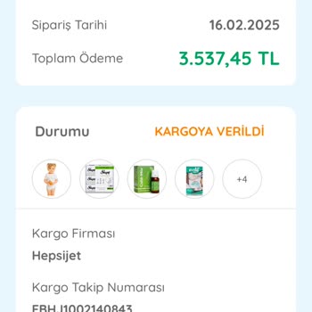 Ebebek Siparişimde Gecikme Ve İade Problemi