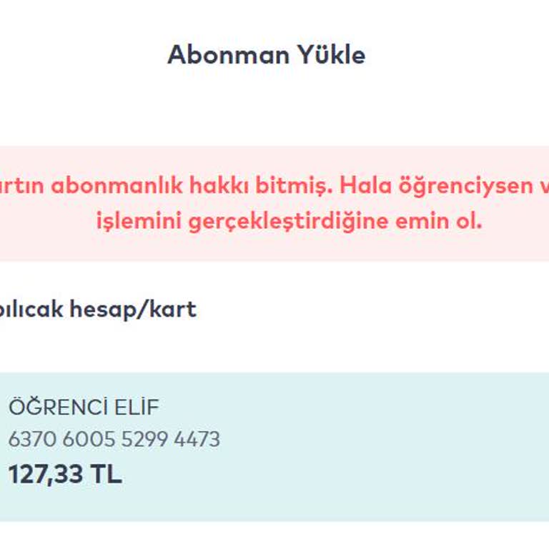 Öğrencilik Aktif Ama Vizeleme Ekranı Gelmiyor