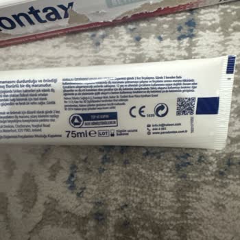 Parodontax Zahnpasta wirkt ungewöhnlich