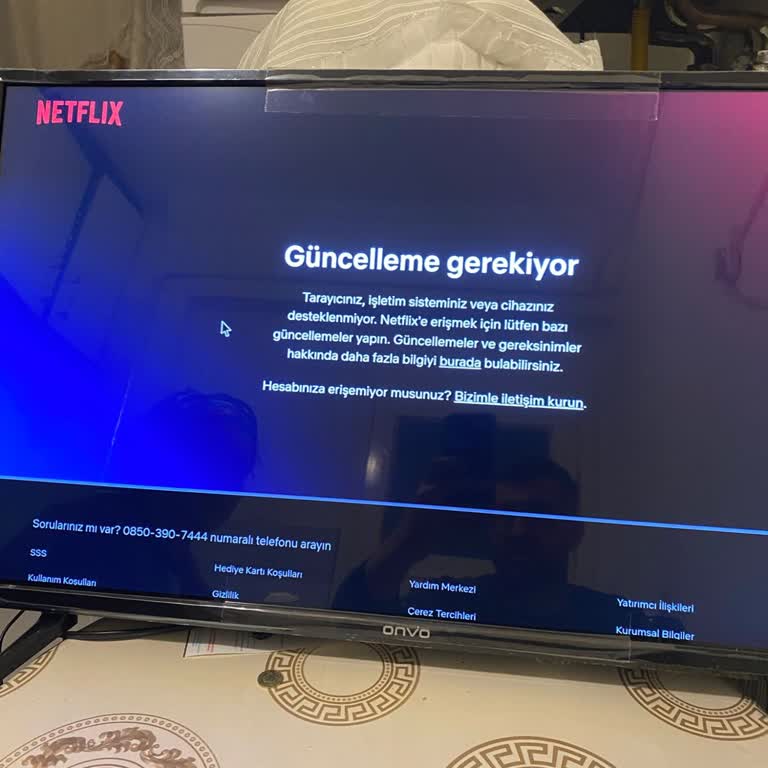 Onvo TV'de Google Play Ve Arama Motoru Sorunu