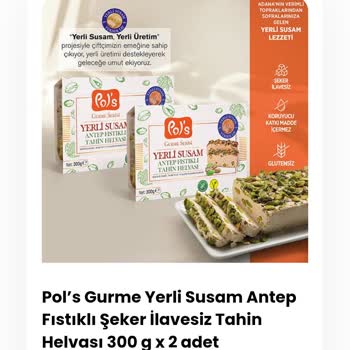 Pol's Gurme Antep Fıstıklı Helva Hayal Kırıklığı