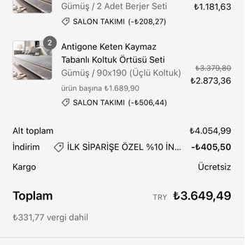 Tolan Ev Tekstili Benden Talep Edilen Ücret İle Bankanın Kestiği Ücret Arasında Fiyat Farkı