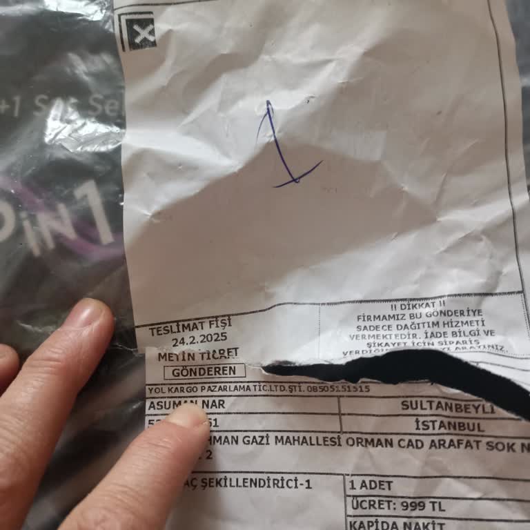 Metin Ticaret'ten İade Sorunu