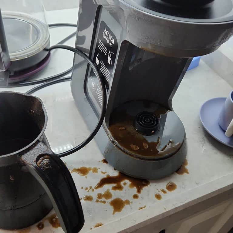 Arnica Kahve Makinesi Taşırma Sorunu