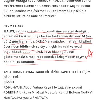 İade Talebine Karşılık Değişim Israrı