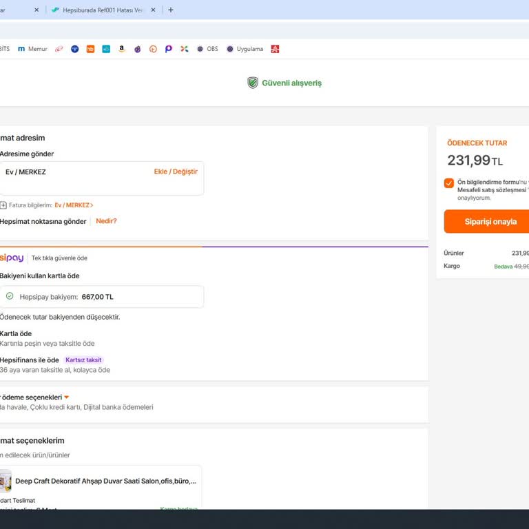 Hepsiburada Premium Üyelikte Hata Kodu Ve Erişim Sorunu