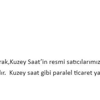 Kuzey Saat Garanti Ve Orijinallik Konusunda Hayal Kırıklığı
