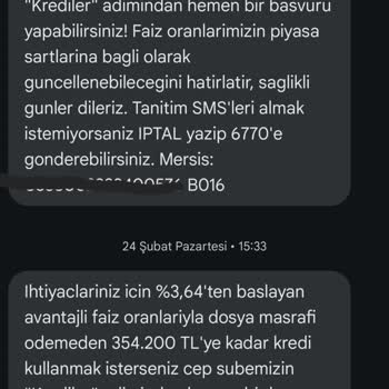 Enpara'nın Kredide Yanıltıcı Mesajları