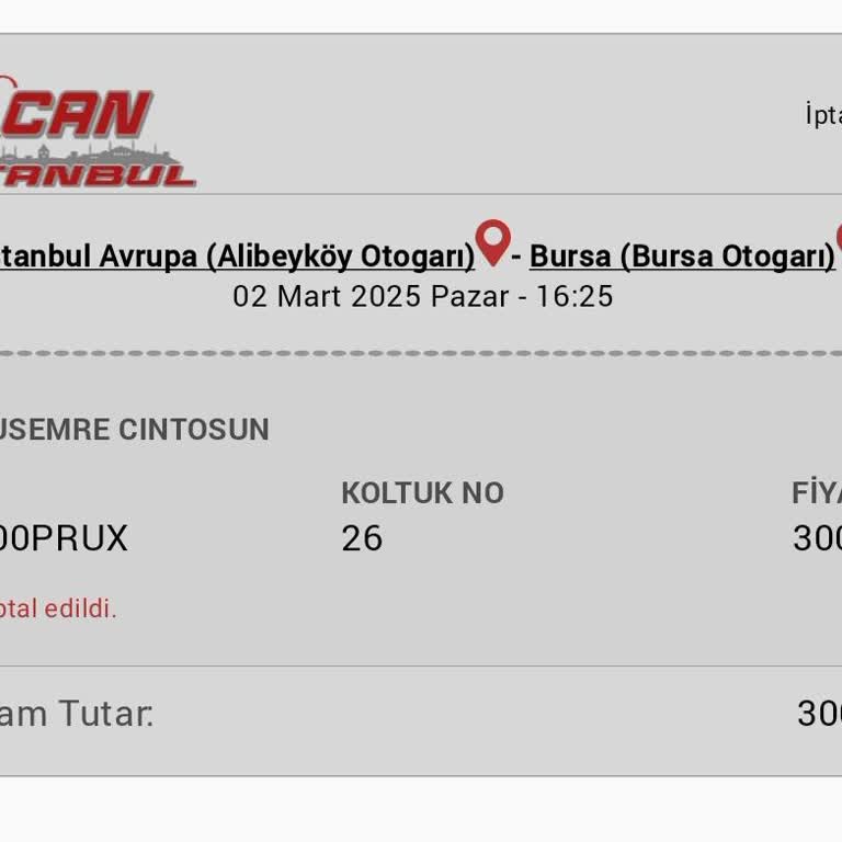 Yanlış Bilet Kesimi Ve Yetersiz İade Süreci