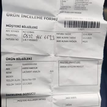 Cüzdanın Boyası Attı, Kullanıcı Hatası Dediler