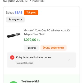 Bağlantı Sorunu Ve İade Sürecindeki Zorluklar