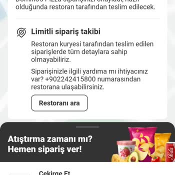 Domino's Bademli'de Teslimat Sorunu Ve Hijyen Eksikliği