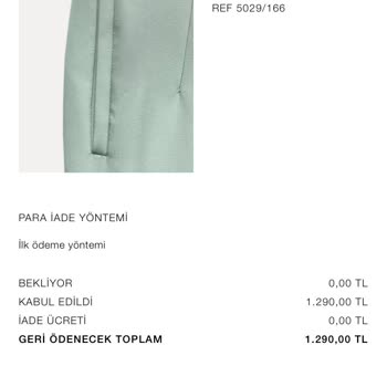Zara İade Sürecinde Cevapsız Kalan Sorular
