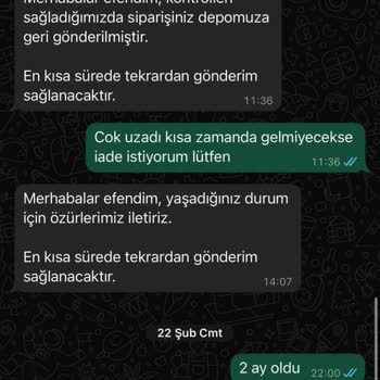 Glamz Siparişim Hala Ulaşmadı, İletişim Kurulamıyor
