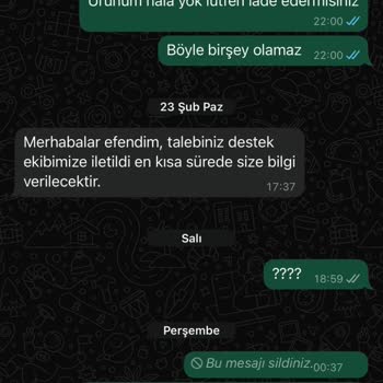 Glamz Siparişim Hala Ulaşmadı, İletişim Kurulamıyor