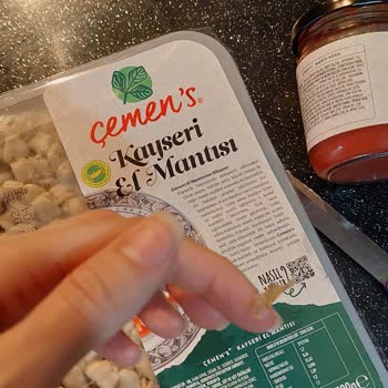 Kayseri Mantısında Plastik Şoku