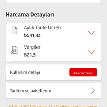 Fatura Ücreti Beklenenden Yüksek Geldi