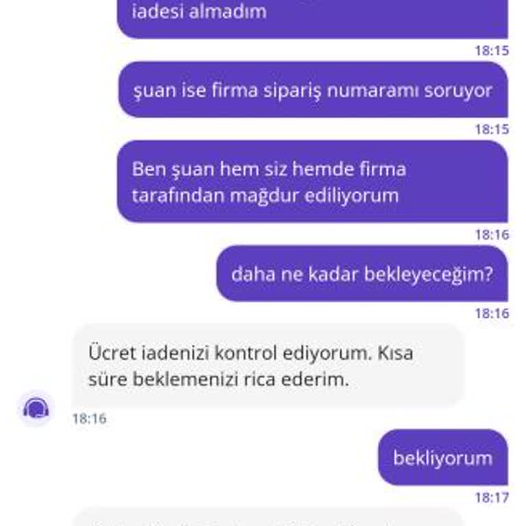 Getir'den İptal Edilen Siparişin Ücreti Hala İade Edilmedi