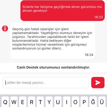 Yanlış Sos Gönderimi Ve Yetersiz Müşteri Hizmeti