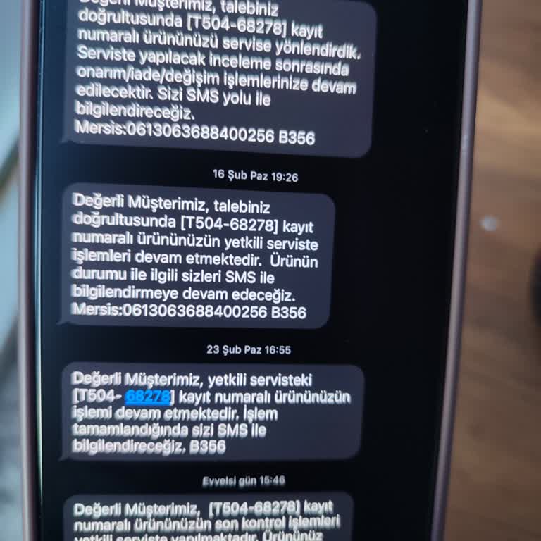Dyson V12 Süpürge Tamir Sürecinde Mağduriyet