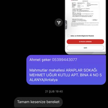 Sipariş Sonrası İletişim Ve Kargo Sorunları