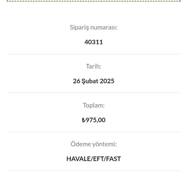 Svc Giyim Siparişimden Haber Yok