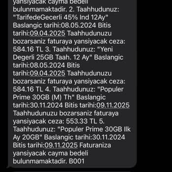 Yanlış Fatura Ve Yüksek Cayma Bedeli Mağduriyeti