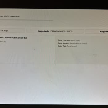 UPS Türkiye'nin Kargo İade Sürecindeki Sorunları