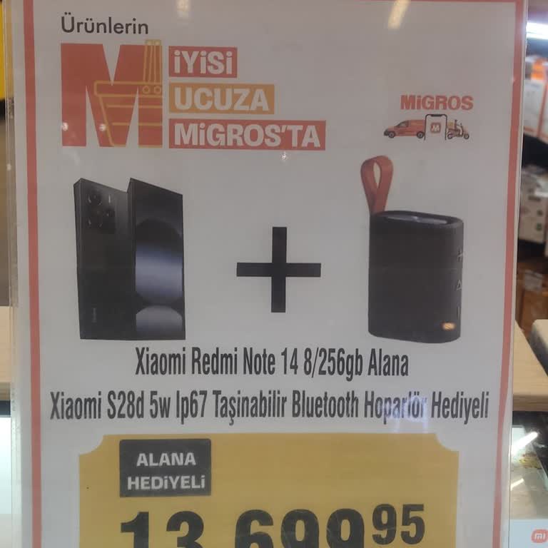 Xiaomi Note 14 Hediye Ürün Sorunu