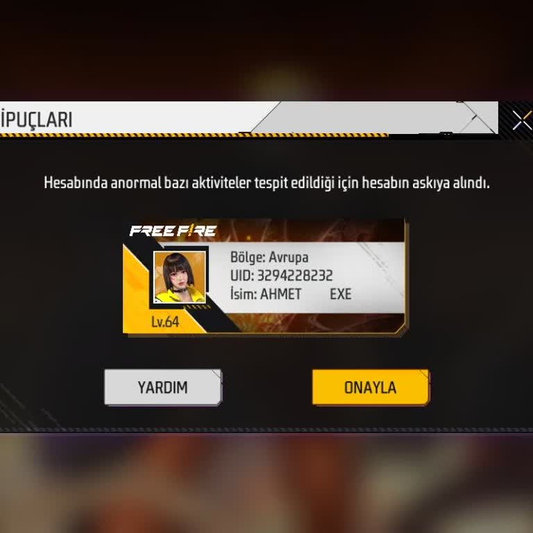 Garena Free Fire Banned My Account for No Reason – Please Restore It