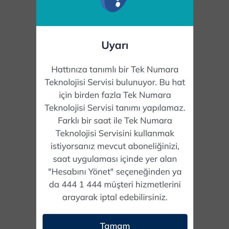 Tek Numara Teknolojisi İptal Edilmiyor Ve Ücret Alınıyor