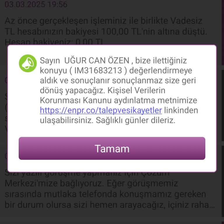 Denizbank ATM'si Paramı Yuttu Acil Yardım Bekliyorum