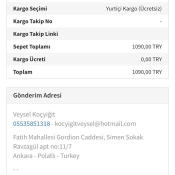 Siparişim Nerede? 100 Ml Boya İçin Uzun Bekleyiş Ve İletişim Sorunu