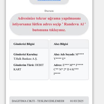 Kuryenet Mağduriyeti: Teslim Edilmeyen Kart Ve Yanıltıcı Bilgilendirme